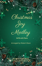 Christmas Joy Medley SATB choral sheet music cover